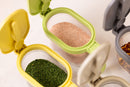 Zuutii Glass Spice Jar, 10 oz Seasoning Container for Salt & Sugar