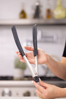 Zuutii Stainless Steel Cooking Tongs with Silicone Head