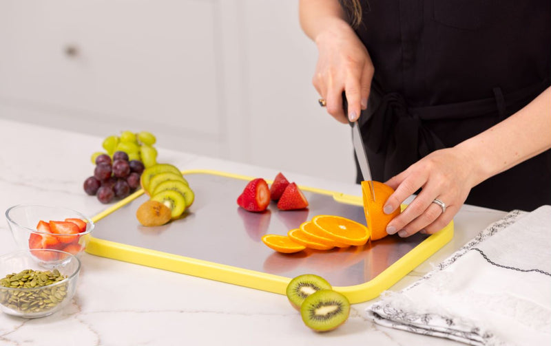 Double-Sided Cutting Board-Yellow