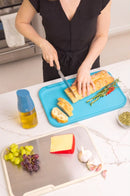 Stainless Steel Double-Sided Cutting Board