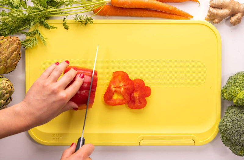 Double-Sided Cutting Board-Yellow